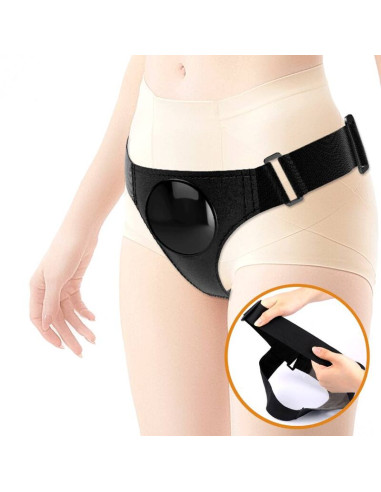 PRETTY LOVE HARNESS BRIEFS ARNES UNIVERSAL CON DILDO MICHEAL 20 CM NEGRO
