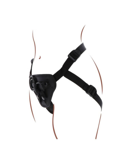 GET REAL STRAP ON HARNES NEGRO GET REAL STRAP ON HARNES NEGRO