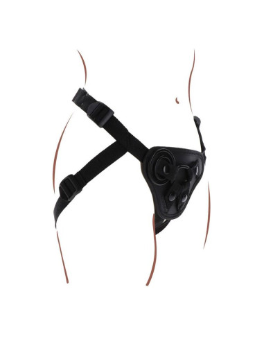 GET REAL STRAP ON HARNES NEGRO
