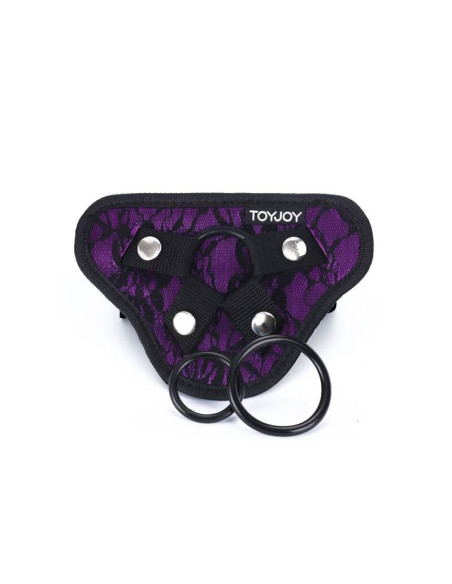 GET REAL STRAP ON LACE HARNES MORADO GET REAL STRAP ON LACE HARNES MORADO