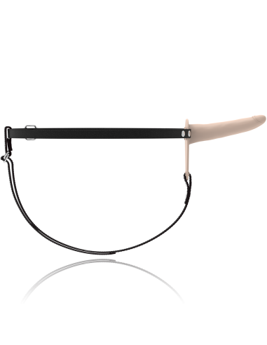 FETISH SUBMISSIVE HARNESS VIBRADOR SILICONA FLESH 15 CM