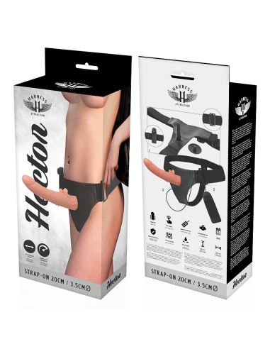 HARNESS ATTRACTION ARNES VIBRADOR HECTOR 20 CM O 35 CM