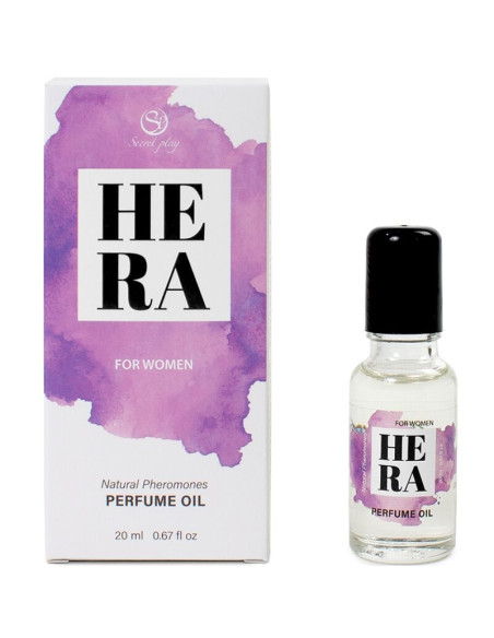 SECRETPLAY HERA PERFUME NATURAL FEROMONAS EN ACEITE PARA MUJER 20 ML