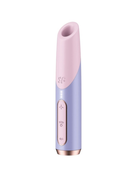 SATISFYER BOLD KISS ESTIMULADOR CLATORIS POR ONDAS ROSA VIOLETA