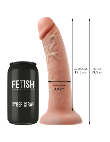 FETISH SUBMISSIVE CYBER STRAP ARNES CON DILDO Y BALA CONTROL REMOTO TECNOLOGIA WATCHME M