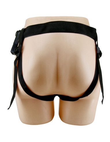 PRETTY LOVE STARKS HARNESS BRIEFS VIBRACION MULTI VELOCIDAD DILDO 175 CM MULATO