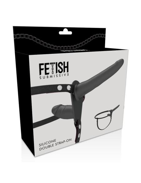 FETISH SUBMISSIVE HARNESS DOBLE PENETRACION NEGRO FETISH SUBMISSIVE HARNESS DOBLE PENETRACION NEGRO