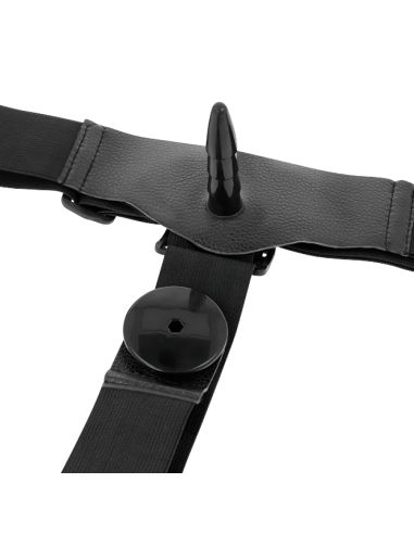 HARNESS ATTRACTION RODNEY DOBLE PENETRACION VIBRADOR 18 CM O 35 CM