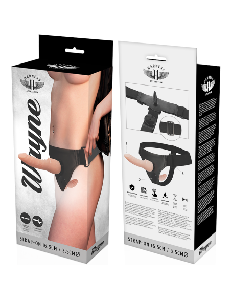HARNESS ATTRACTION WAYNE DOBLE PENETRACION 165 CM O 35 CM HARNESS ATTRACTION WAYNE DOBLE PENETRACION 165 CM O 35 CM