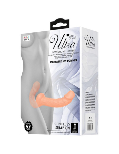 BAILE ULTRA PASSIONATE HARNESS DILDO CON ARNES SIN SUJECION BAILE ULTRA PASSIONATE HARNESS DILDO CON ARNES SIN SUJECION