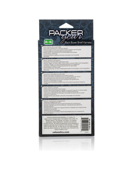 CALEXOTICS BOXER BRIEF HARNESS BOXER CON ABERTURA CALEXOTICS BOXER BRIEF HARNESS BOXER CON ABERTURA