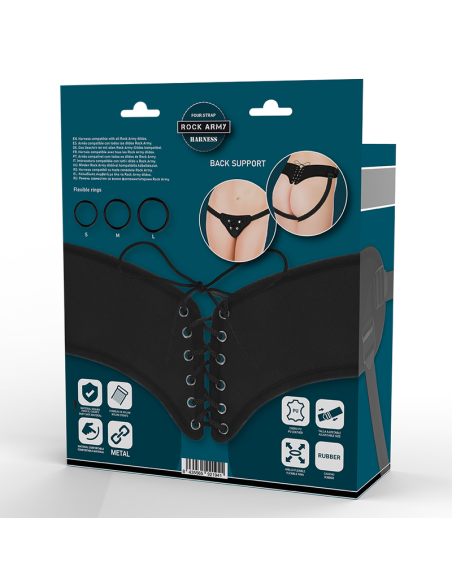 ROCKARMY ARNES AJUSTABLE Y ANILLOS FLEXIBLES ROCKARMY ARNES AJUSTABLE Y ANILLOS FLEXIBLES