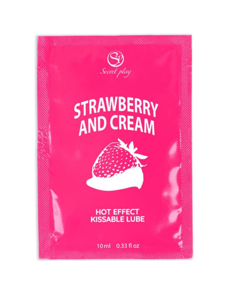 SECRETPLAY MONODOSIS LUBRICANTE FRESAS NATA 10 ML