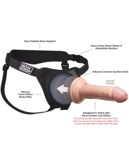 PIPEDREAMS BODY DOCK ELITE HARNESS PIPEDREAMS BODY DOCK ELITE HARNESS