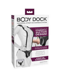 PIPEDREAMS BODY DOCK STRAP ON SUSPENDERS