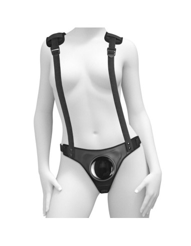 PIPEDREAMS BODY DOCK STRAP ON SUSPENDERS