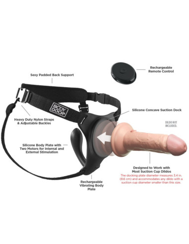 PIPEDREAMS BODY DOCK G SPOT PRO HARNESS