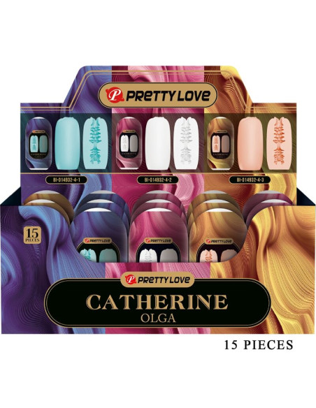PRETTY LOVE OLGA PACK 15 MASTRUBADORES MASCULINOS VARIOS