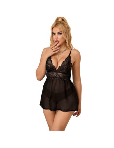 SUBBLIME BABYDOLL ENCAJE EN EL PECHO L XL 2