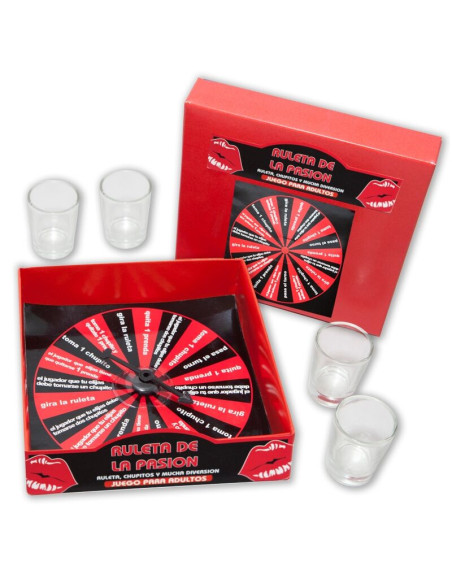 DIABLO PICANTE JUEGO CHUPITOS RULETA DE LA PASION
