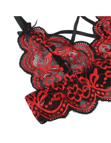 SUBBLIME SET DOS PIEZAS TOP Y PANTIES ENCAJE S M SUBBLIME SET DOS PIEZAS TOP Y PANTIES ENCAJE S M