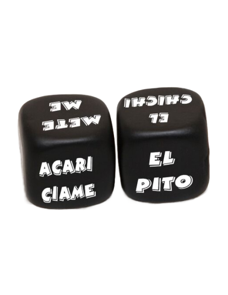 DIABLO PICANTE 2 DADOS ACCION Y PARTE DEL CUERPO