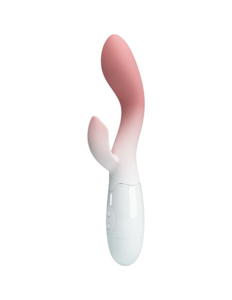 PRETTY LOVE BRIGHTY VIBRADOR PUNTO G ESTIMULADOR CLATORIS 30 VIBRACIONES ROSA