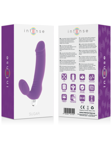 INTENSE SUGAR SEVEN SPEEDS SILICONE LILA