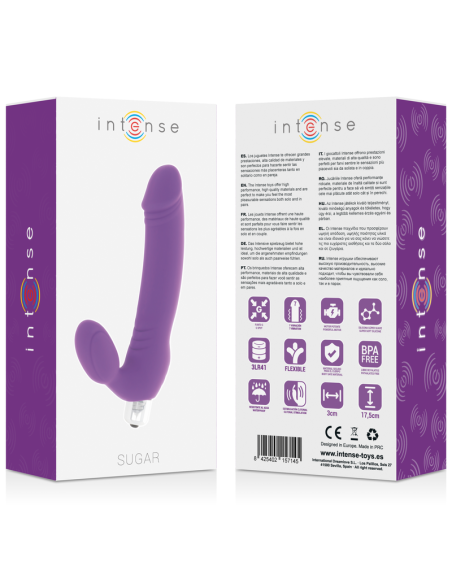 INTENSE SUGAR SEVEN SPEEDS SILICONE LILA INTENSE SUGAR SEVEN SPEEDS SILICONE LILA