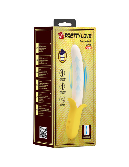 PRETTY LOVE BANANA GEEK SUPER POWER 7 VIBRACIONES UPDOWN SILICONA NEGRO PRETTY LOVE BANANA GEEK SUPER POWER 7 VIBRACIONES UPDOWN SILICONA NEGRO