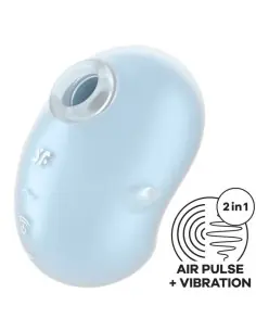 SATISFYER CUTIE GHOST VIBRADOR LAY ON AZUL CLARO