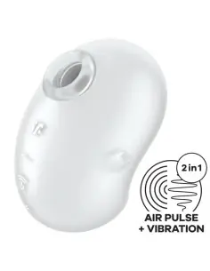 SATISFYER CUTIE GHOST VIBRADOR LAY ON BLANCO