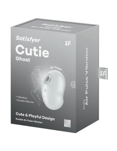 SATISFYER CUTIE GHOST VIBRADOR LAY ON BLANCO
