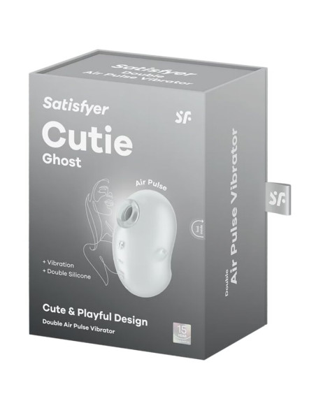SATISFYER CUTIE GHOST VIBRADOR LAY ON BLANCO SATISFYER CUTIE GHOST VIBRADOR LAY ON BLANCO