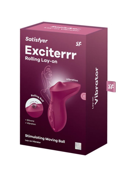 SATISFYER EXCITERRR VIBRADOR LAY ON CLITORIS FUCSIA SATISFYER EXCITERRR VIBRADOR LAY ON CLITORIS FUCSIA