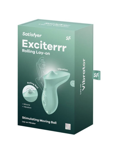 SATISFYER EXCITERRR VIBRADOR LAY ON CLITORIS MENTA