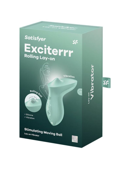 SATISFYER EXCITERRR VIBRADOR LAY ON CLITORIS MENTA