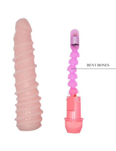 BAILE FLEXI VIBE SENSUAL VIBRADOR ESPIRAL 195 CM
