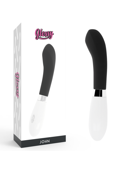 GLOSSY JOHN VIBRADOR NEGRO GLOSSY JOHN VIBRADOR NEGRO