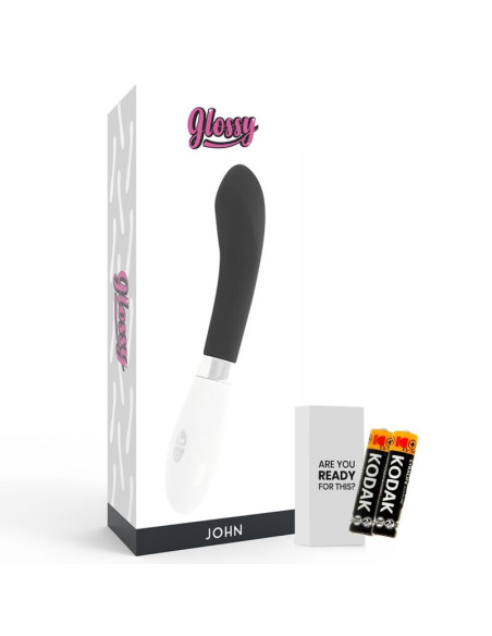 GLOSSY JOHN VIBRADOR NEGRO GLOSSY JOHN VIBRADOR NEGRO