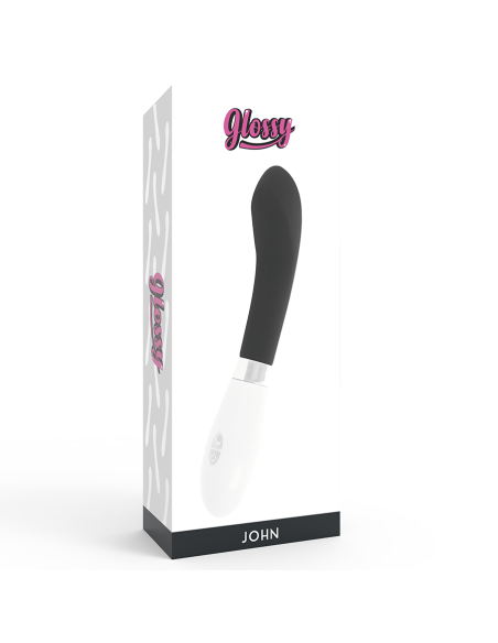 GLOSSY JOHN VIBRADOR NEGRO GLOSSY JOHN VIBRADOR NEGRO
