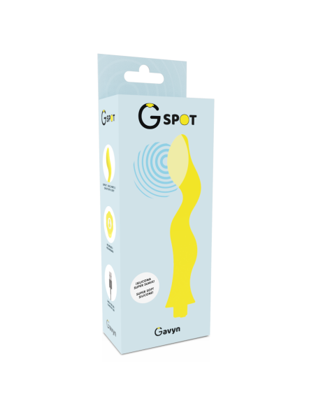 G SPOT GAVYN VIBRADOR PUNTO G AMARILLO G SPOT GAVYN VIBRADOR PUNTO G AMARILLO