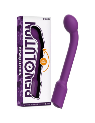 REWOLUTION REWOFLEX VIBRADOR ESTIMULADOR PUNTO G FLEXIBLE