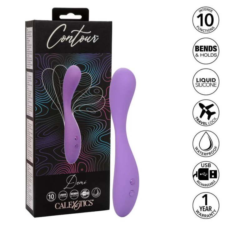 CALEXOTICS CONTOUR DEMI VIOLETA