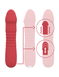 INTENSE JUNI UP DOWN 10 VIBRACIONES ROJO 2