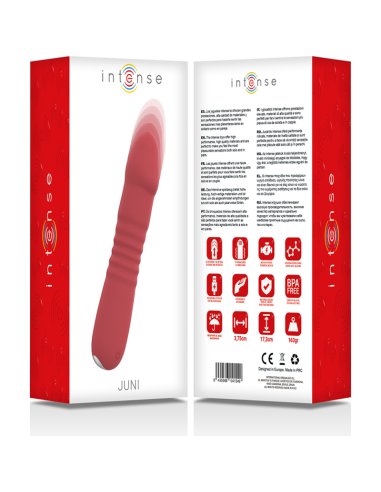 INTENSE JUNI UP DOWN 10 VIBRACIONES ROJO