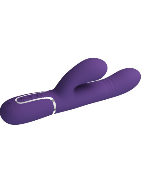 PRETTY LOVE VIBRADOR PUNTO G MULTIFUNCION MORADO PRETTY LOVE VIBRADOR PUNTO G MULTIFUNCION MORADO