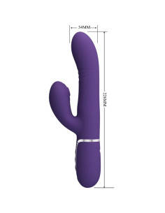 PRETTY LOVE VIBRADOR PUNTO G MULTIFUNCION MORADO 2