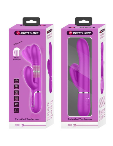 PRETTY LOVE VIBRADOR PUNTO G MULTIFUNCION FUCSIA
