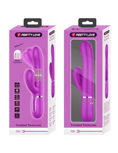 PRETTY LOVE VIBRADOR PUNTO G MULTIFUNCION FUCSIA PRETTY LOVE VIBRADOR PUNTO G MULTIFUNCION FUCSIA